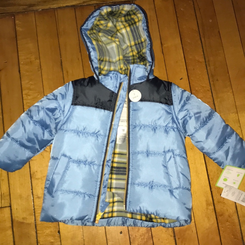 Carters 18 mths fleece lined jacket & snow pants